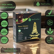 Newtreesea Meal Replacement - Meal Replacememt - 1 Box Sugar Free - High Protein - Halal & BPOM