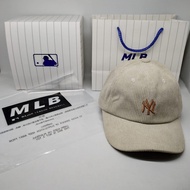 Topi Baseball NY Cream Conduray Logo S Coklat G-818
