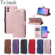 A05 Case For Coque Samsung Galaxy A05 Case SM-A055F Leather Wallet Flip Case For Samsung Galaxy A05 
