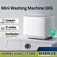 SHANJIE Mijia mini Washing machine 1kg smart Washer [4 levels adjustable temperature | 16 Type washi