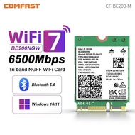 Comfast WiFi7 BE200 Tri-Band Wifi Bluetooth 5.1 Network Adapter Wireless Dongle For PC/Laptop Win10/