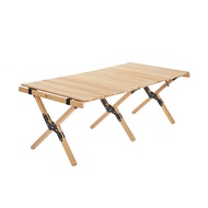 MOBI GARDEN Glamping Wood Roll Table – L