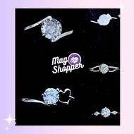 🇲🇾Ready Stock CINCIN SILVER CINCIN PEREMPUAN CINCIN SILVER RING CINCIN PERAK diamond 4