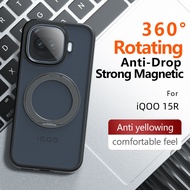 Casing For vivo iQOO 15R iQOO15R iQ0015R Phone Case 360-Degree Rotating Bracket Magnetic Ring Car Mo