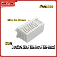 Silver Ion 2Pcs Module For Ecovacs Deebot X2  X2 Pro  X2 Omni Accessories Vacuum Water Tank Slow-Release Silver Ion Module