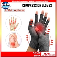 2pcs Compression Arthritis Sarung Tangan Sock Hand Glove Terapi Saraf Grip Bengkak Stokin Jari Support Kebas Nano