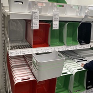 IKEA IKEA Varyla Box Desktop Storage Box Kitchen Supplies Classification Plastic Storage Storage Bas