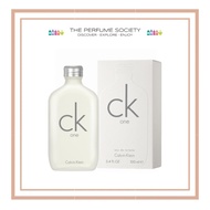 Calvin Klein Ck One Eau De Toilette 100ml - EDT For Everyone Unisex Perfume