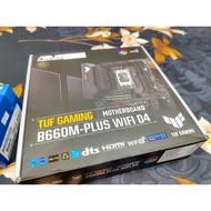 (Used) Asus TUF Gaming B660M-Plus WiFi D4 B660 LGA1700 Motherboard