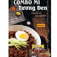 Combo noodles mixed with black soy sauce 3 types 135gr