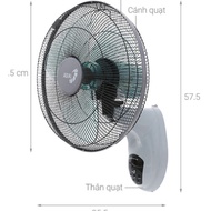 Quạt treo Asia L16019 | Treo Remote