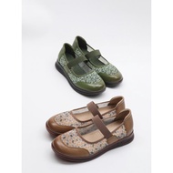 Mesh Mary Jane Flats Front Closure 125459