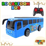 Mainan Remote Control Bis Cartoon Bus Taiyo Tayo Rechargeable