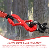 Heavy Duty S-Shape Tow Hook Heavy Duty Integrated Winch Quick Shackle สำหรับการลากจูงรถปิคอัพ SUV AT