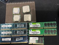 Intel CPU 及 RAM 記憶體