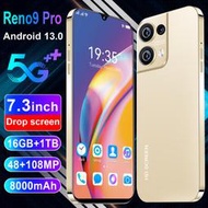 全新手機 Reno9 Pro 7.3吋大屏 10核 16+1024G 4G通話 繁體中文 谷歌商店 7.3吋 智能手機