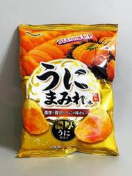 賞味期限11月底，特價出清~日本山芳製菓~超熱賣再上架 ポテトチップス 洋芋片 海膽風味