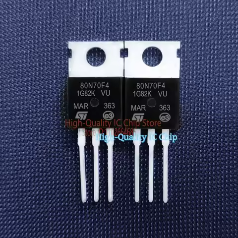 10PCS-20PCS 80N70F4 STP80N70F4 TO-220 68V 85A Best Quality Transistors