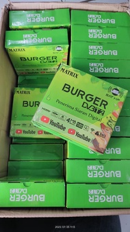 Set top box matrix burger hijau /STB Matrix Burger hijau