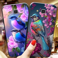 Samsung j5 2015 / ss J7 2015 glass phone case printed with cute baby birds
