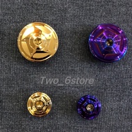 🔥YAMAHA/HONDA MAGNET NUT TITANIUM/GOLD Y15ZR / LC135 / FZ150