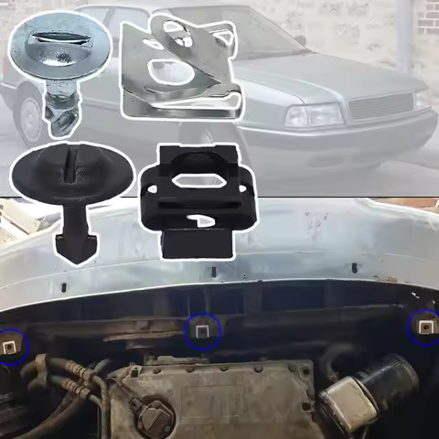 For Audi 80 B4 (8C) 1991 1992 1993 1994 1995 1996 Undertray Engine Cover Repair Kit Clip Splash Guar