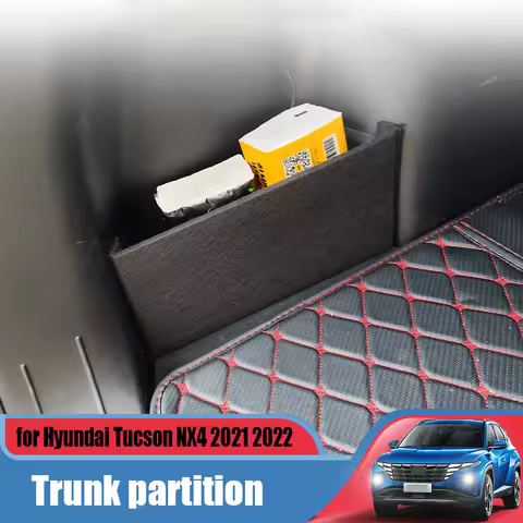 For Hyundai Tucson NX4 2021 2022 Tailbox Storage Organization Partition Car Interior Supplies Luggag