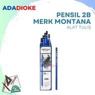 Pencil 2B Montana Pencil MT-2B01B Wooden Pencil 2 B