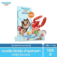 BEARING Cat Liquid Snack ขนมแมวเลีย มนต์เรียกแมว อาหารแมว เค็มต่ำ ใช้ผสมอาหารให้น่าทานขึ้น เหมาะสำหร