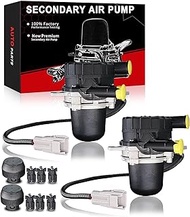 AOTPAT Secondary Air Injection Smog Pump 2 pack For:-Toyota Tundra Land Cruiser Sequoia 2008-2013,Se