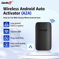 2024 CarlinKit Android Auto ตัวรับสัญญาณ WiFi สมาร์ท Ai กล่องปลั๊กและเล่น Bluetooth WiFi เชื่อมต่ออัตโนมัติสำหรับสาย Android Auto Cars