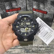 100% ORIGINAL CASIO G-SHOCK GA-710TU-1A3 BLACK GREEN