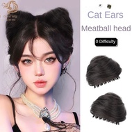 Selebriti internet Rambut palsu telinga kucing Kepala sanggul Comel manis Gadis Rempah-rempah sejuk 