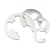 304 Stainless Steel Open Retaining Ring GB896E Type Circlip Opening Circlip Ring Buckle M1.2/M1.5-M2