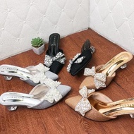 Best Seller MONA HILS 5 CM |VCN 03 WOMEN'S RUBBER SHOES SALE