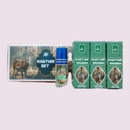 Kasturi Set kasturi Raudah patti Fragrance Oil 3ml Roll On long lasting 1box=12pcs