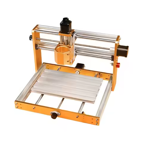 CNC 3018 Mini Fiber Laser Engraving Machine 2-in-1 Woodworking Milling