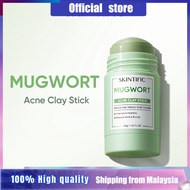 SKINTIFIC Mugwort Clay Mask Stick Mask Cleansing Clay Masker Muka Travel Friendly (40g)