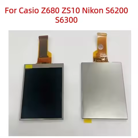 Fixer-New LCD Display Screen For Casio Z680 ZS10 Nikon S6200 S6300 Digital Camera Replacement Spare 