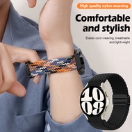 Raimondo Nylon Woven Watch Strap Solid Color Smartwatch Strap Suitable for Samsung