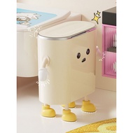 Trash Can Household Toilet Toilet with Lid Large-Capacity Toilet Bin Special Bin Paper Bin Influence