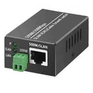 1Pcs Ethernet IP Extender Over Coax HD Network Kit EoC Coaxial Cable Transmission Extender for Secur