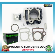 Cylinder Block Set for LIFAN110 Diameter Ø52mm Motorcycle Engine Parts &amp; Kits, Cylinder Block XVOLON