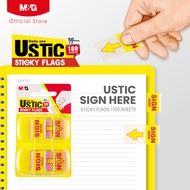 M&G Ustic Sign Here Sticky Flags 100 Sheets (50 Sheets x 2) Indexing Tab for Documentation Marking I