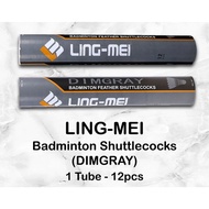 Ling-Mei DimGray Badminton Shuttlecock Original 100%