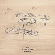 Stainless Steel Wok Stand / Pan Support Ring –Heavy Duty Stove Rack|Gas Stove Wok Holder (13cm–20cm)