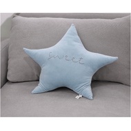 Star-Shaped Cushion Blue 50x58 Cm. Good Quality Products