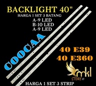 BACKLIGHT TV LED 40" INCH COOCAA 40E39-40E360 BACKLIGHT TV LED 40" INCH