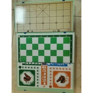 Chinese Chess, Chess, Seahorse Chess Set. Size: 42x42cm.