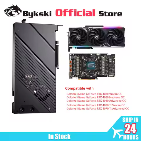 Granzon Water Block for Colorful GeForce RTX 4070Ti 4080 Vulcan /Neptune /Advanced OC GPU Card /Cool